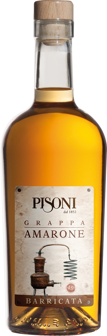 Pisoni Amarone Barricata | Grappa 45% 0,70l!