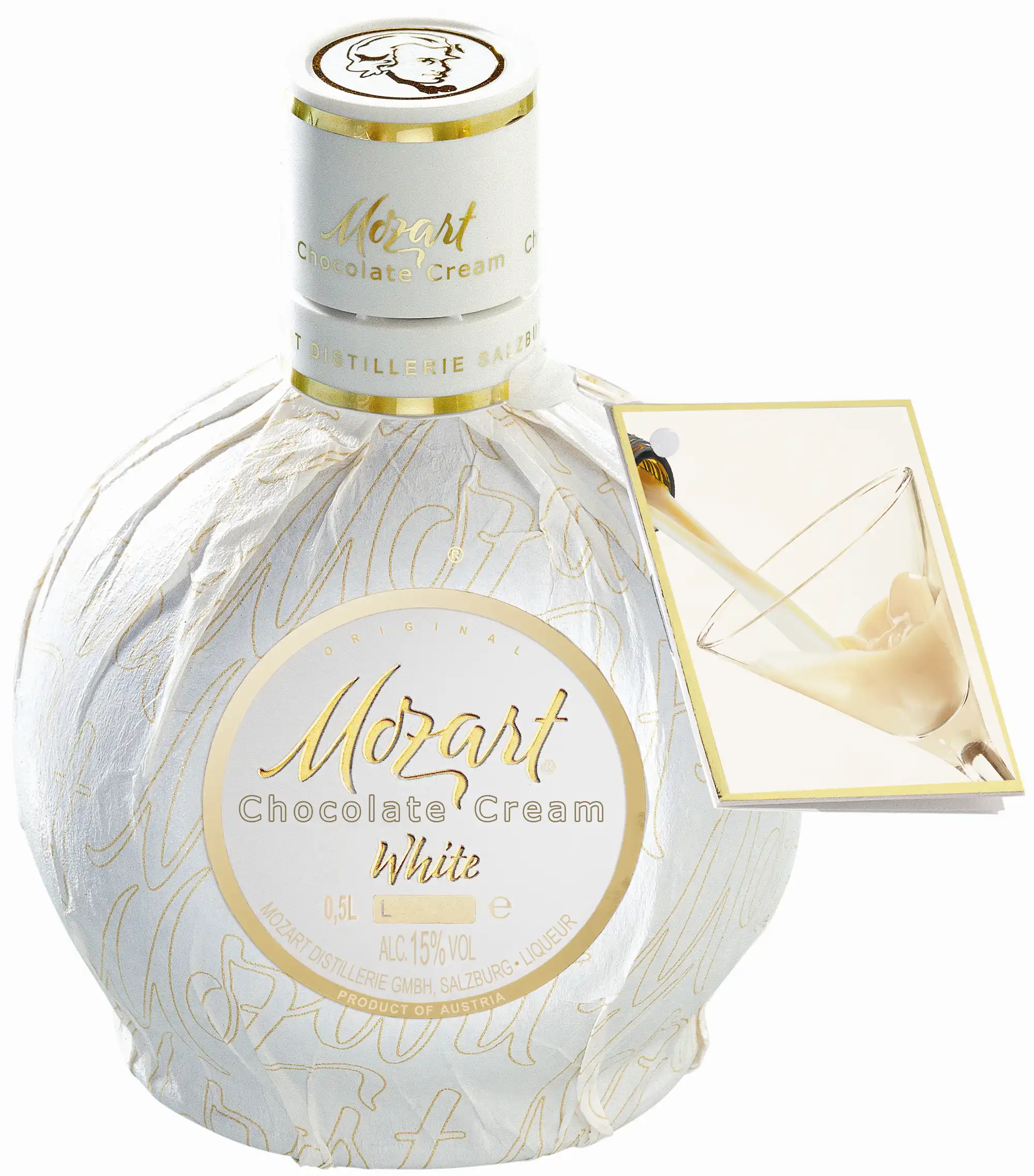 Mozartlikör White Chocolate | Vanilla Cream 15% 0,5l