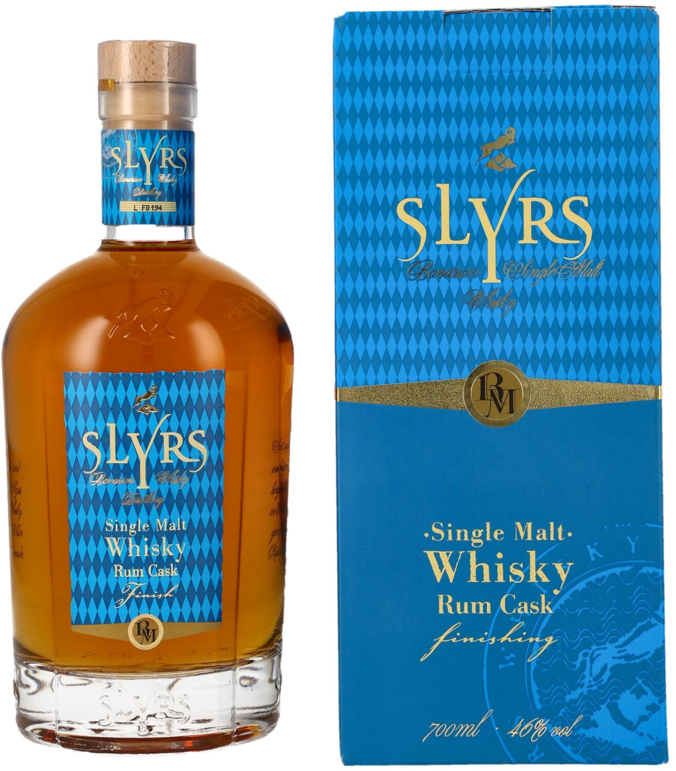 Slyrs Rum Cask Finish | Single Malt Whisky 46% 0,70l!