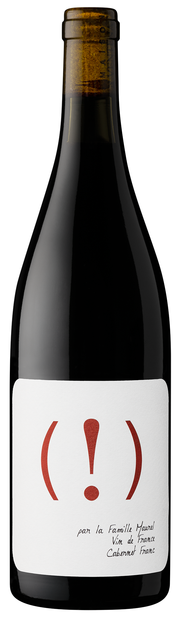 Maurell Cabernet Franc (!) | Vin de France | Bio (ABCERT:DE-ÖKO-006)