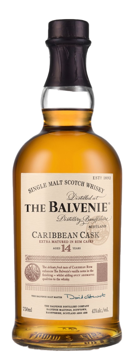 Balvenie 14 years | Carribean Cask Speyside Malt | Whisky 43% 0,7l