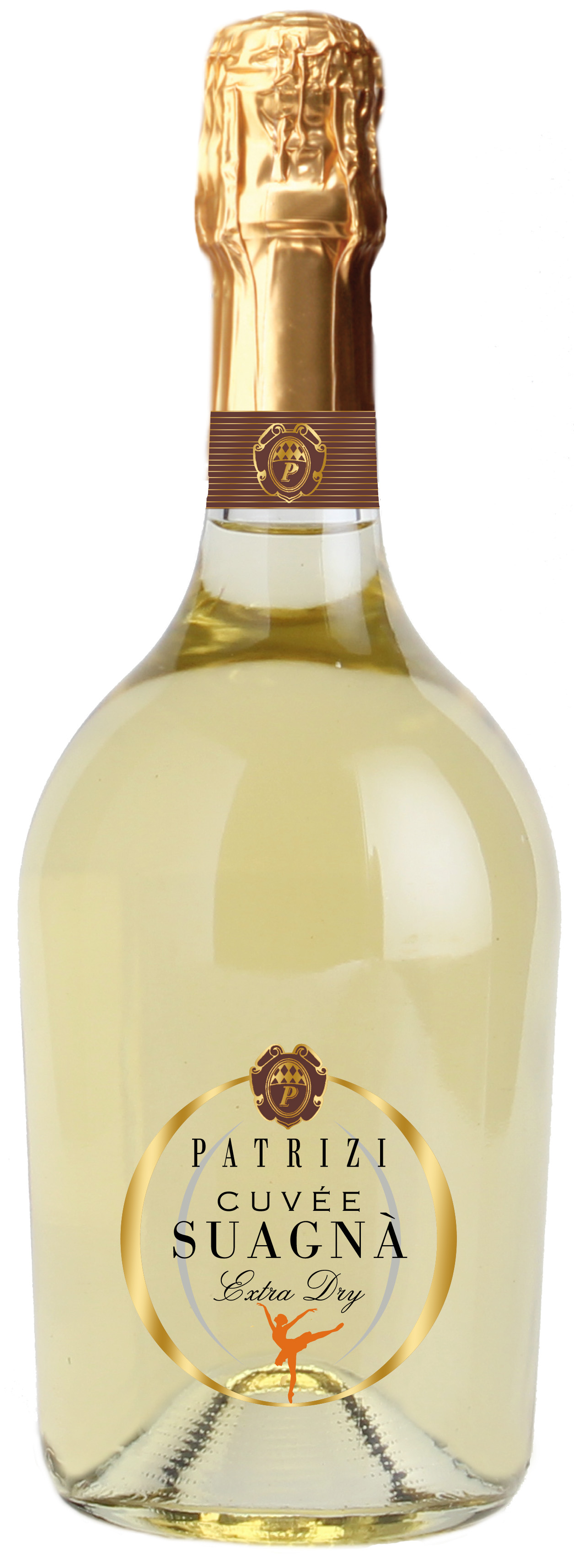Patrizi Spumante Suagna Extra | Dry 0,75 l!