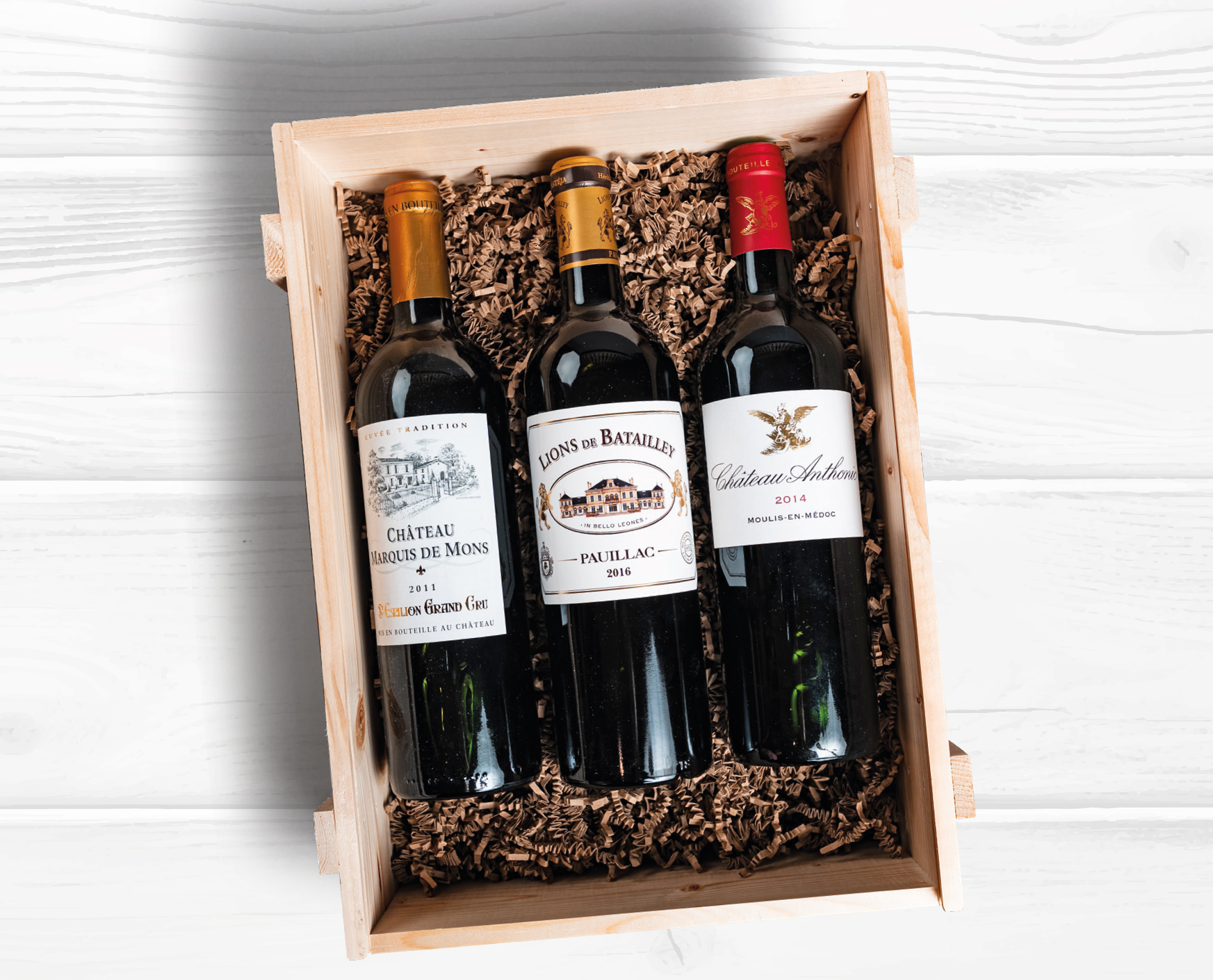 Geschenkpackung | Bordeaux Grand Cru Kiste
