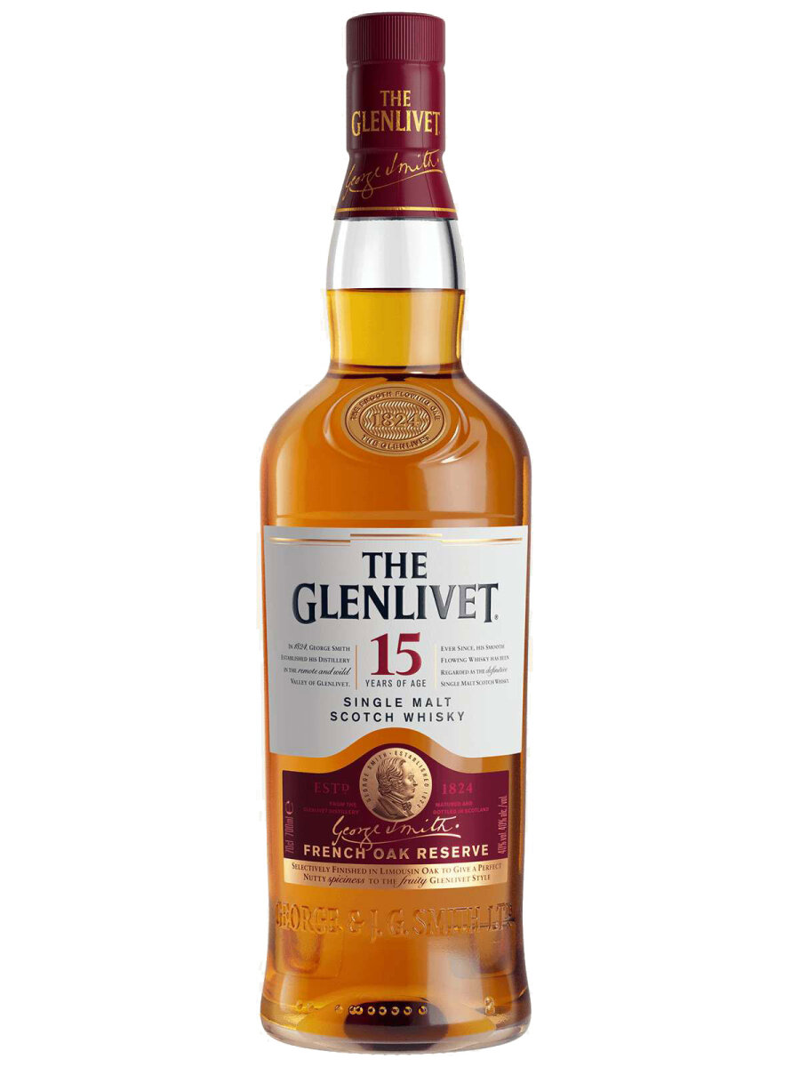 The Glenlivet French Oak | Reserve 15 years Speyside Malt | Whisky 40% 0,7l