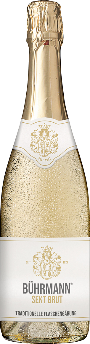 Bührmann Sekt Brut | Traditionelle | Flaschengärung 12 % 0,75 l