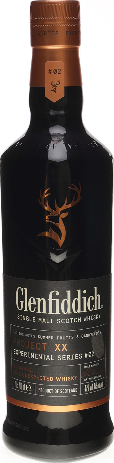 Glenfiddich Project XX | Speyside Malt Whisky 47% 0,7l!