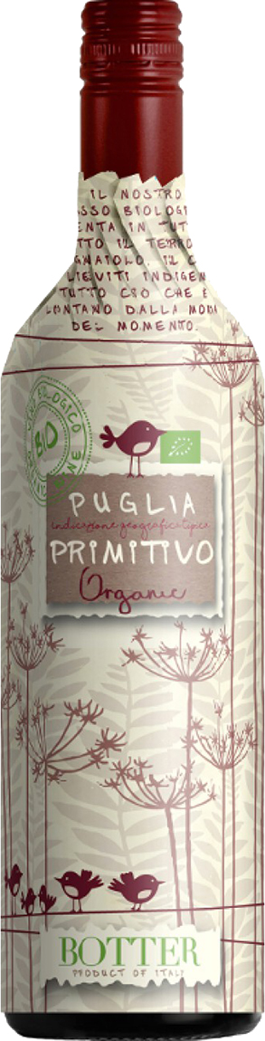 Botter Primitivo | Puglia I.G.T. | Bio (Abcert:DE-ÖKO-006)