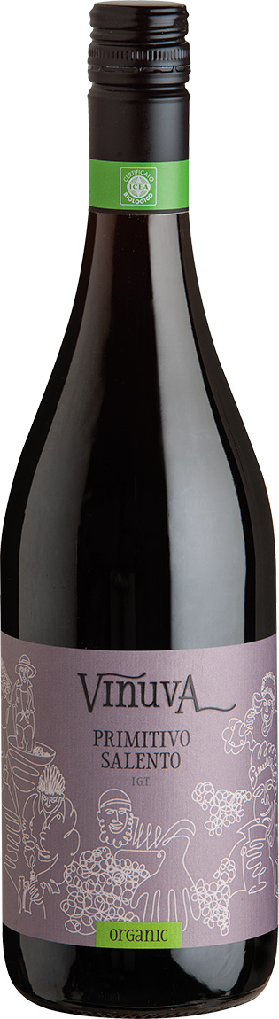Vinuva Primitivo Salento | I.G.T. Bio (ABCERT:DE-ÖKO-006)