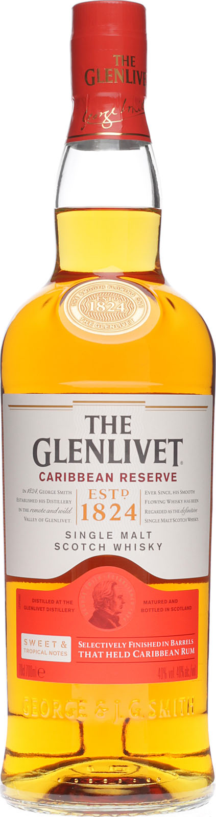 The Glenlivet Caribbean | Reserve Single Speyside Malt | Whisky 40% 0,7l!