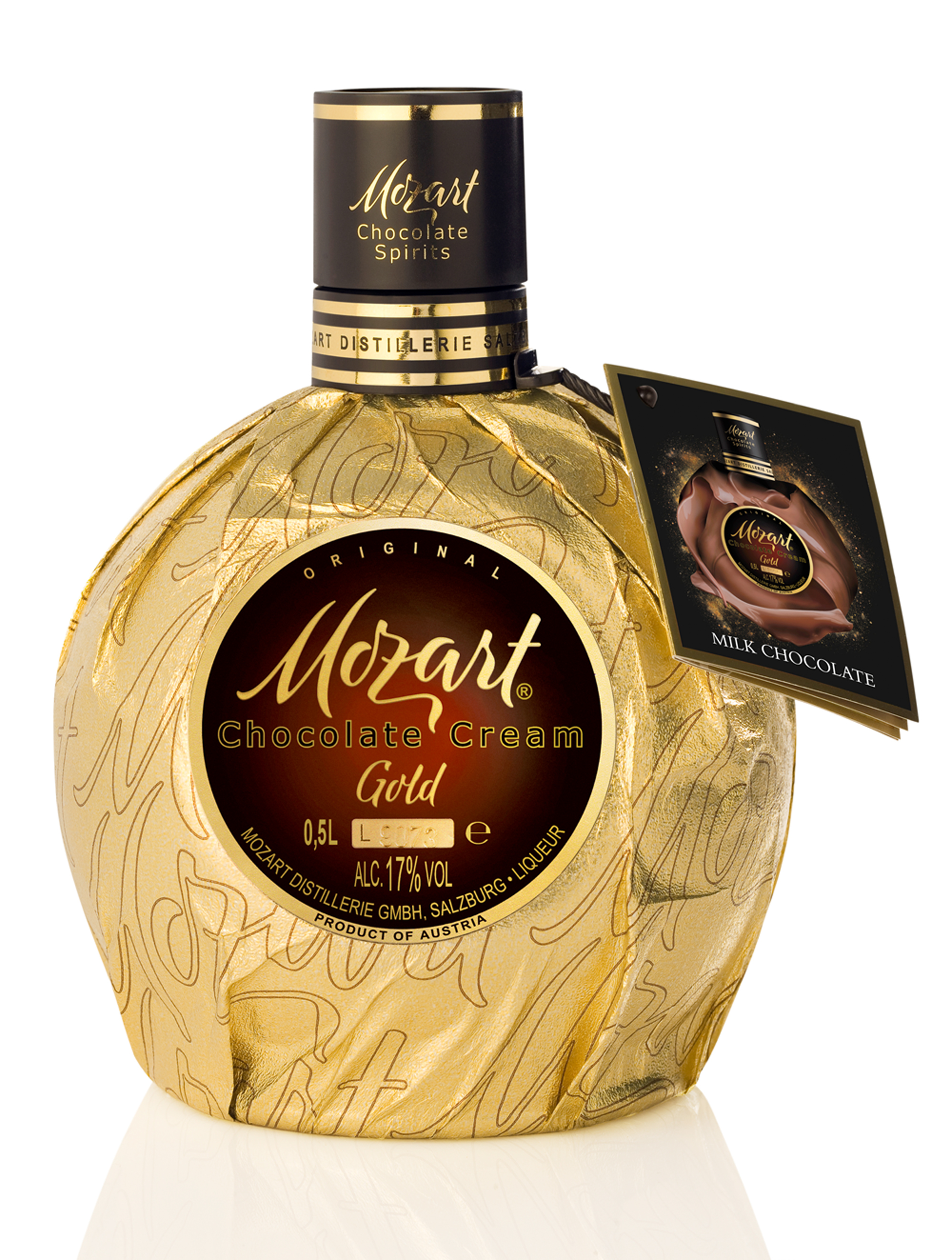 Mozartlikör Original Chocolate | Cream (Gold) 17% 0,5l