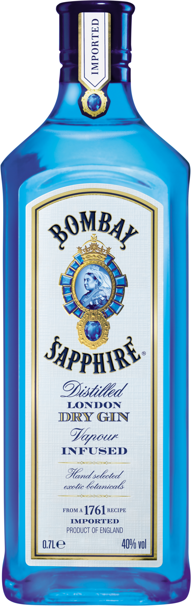 Bombay Sapphire London Dry Gin | 40% 0,7l