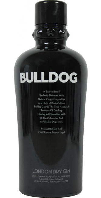 Bulldog Gin 40 % 0,70 l!