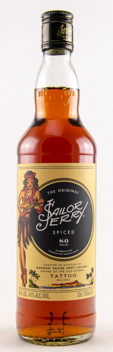 Sailor Jerry Spiced Rum 40% | 0,7l!