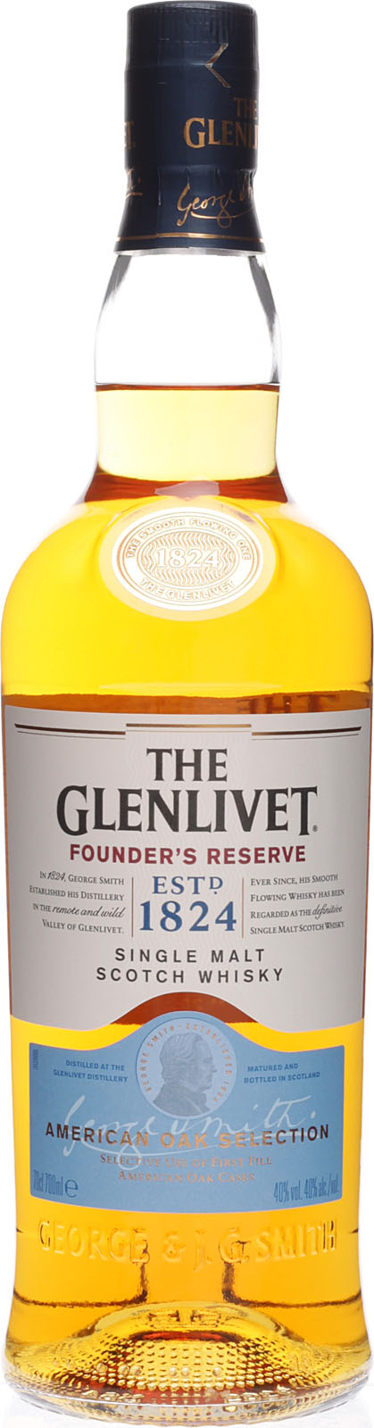 The Glenlivet Founder's | Reserve Speyside Malt Whisky | 40% 0,7l