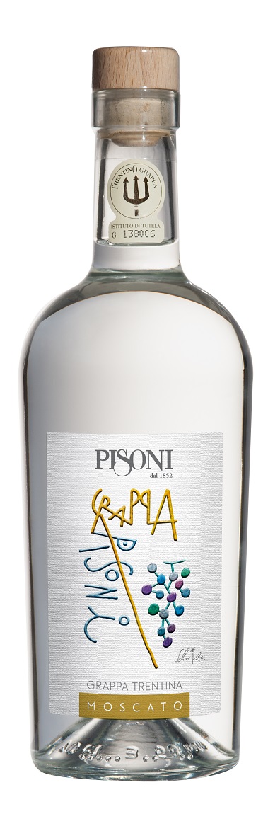 Pisoni Moscato | Grappa 43% 0,70l!